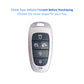 Key Fob Cover for Hyundai-Premium Key Case Shell with Gold Keychain fit Hyundai Sonata Santa fe Tucson